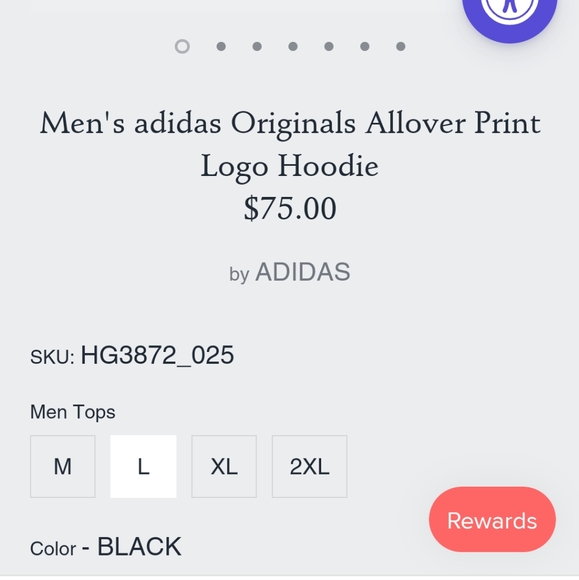 Addidas all over logo hoodie - Picture 2 of 10